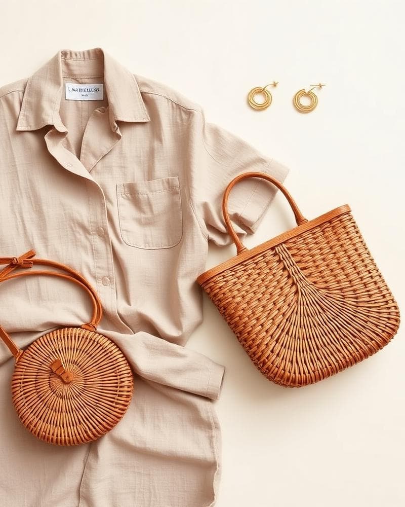 Halawa's woven tote — my new everyday.