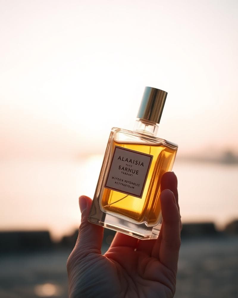 Sunset spritz of Bahar's amber edition.
